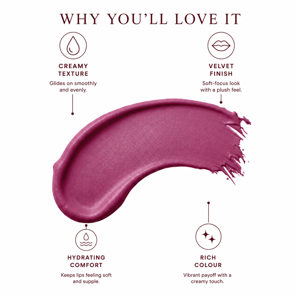 VIIMPII Rani Rang — Swatch Info Graphic