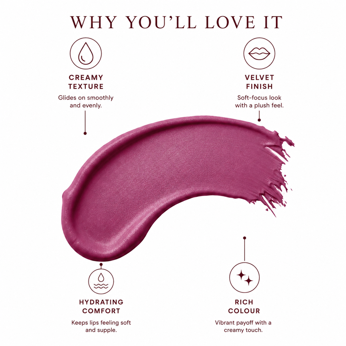 VIIMPII Rani Rang — Swatch Info Graphic
