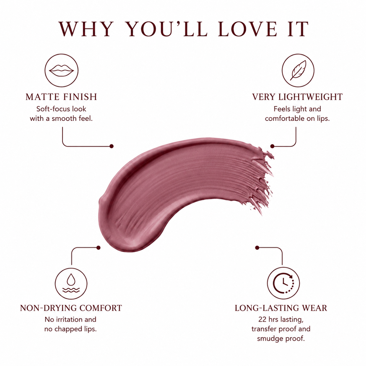 VIIMPII Pink Macaron — Swatch Infographic