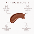 VIIMPII Caramel Toffee — Swatch Infographic